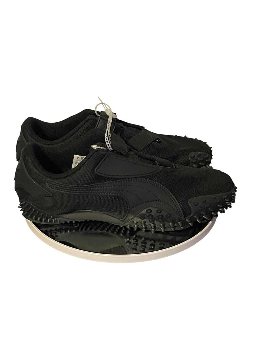 Puma Black Women's Athletic Shoes with Spiked Sole - Picture 3 of 5